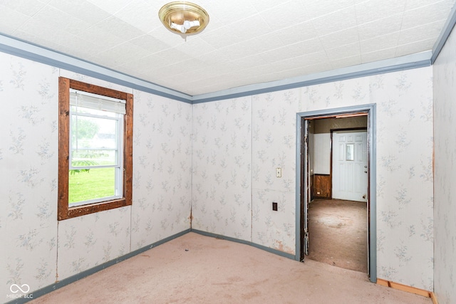 2009 S L St, Elwood, IN 46036 - spare room featuring light carpet