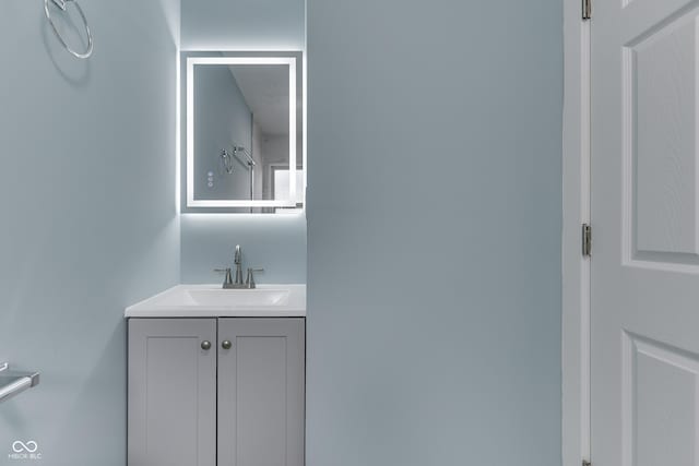 2945 N Denny St, Indianapolis, IN 46218 - bathroom with vanity