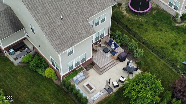 5684 Autumn Trl, Brownsburg, IN 46112 - aerial view of property and surrounding area