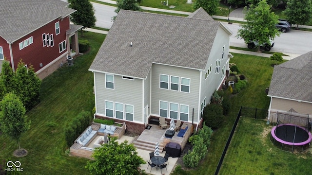 5684 Autumn Trl, Brownsburg, IN 46112 - aerial view of property and surrounding area