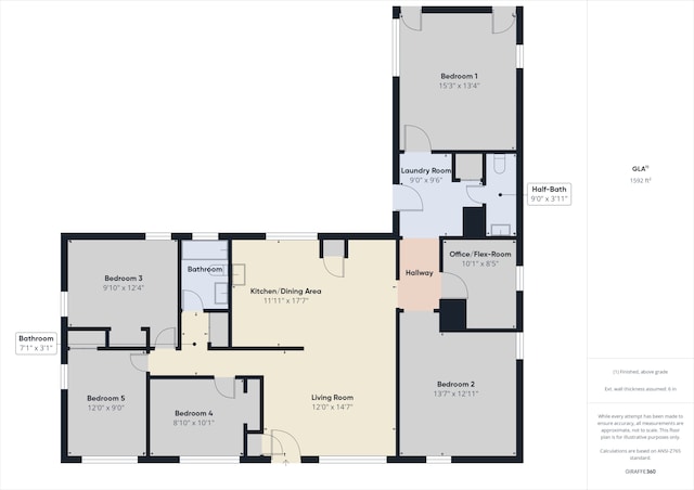 4020 N Mitthoefer Rd, Indianapolis, IN 46235 - home floor plan