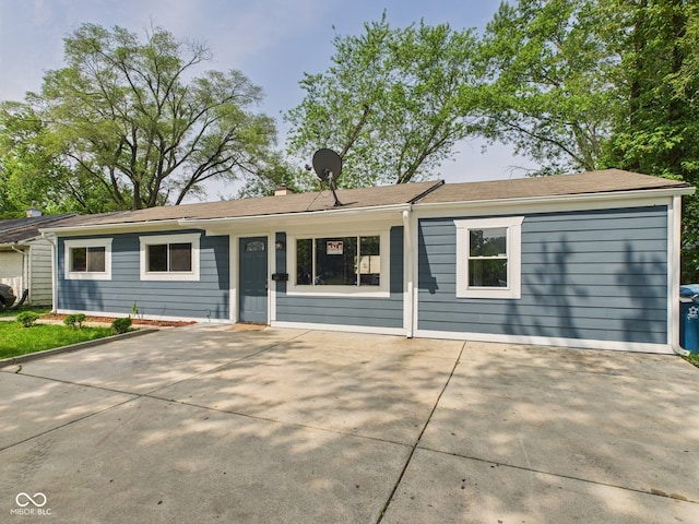 4020 N Mitthoefer Rd, Indianapolis, IN 46235 - ranch-style home with a chimney