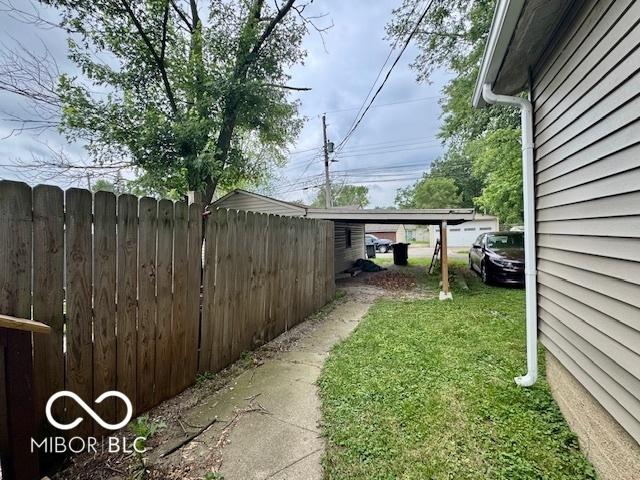 1118 S 2nd St, Lafayette, IN 47905 - view of yard