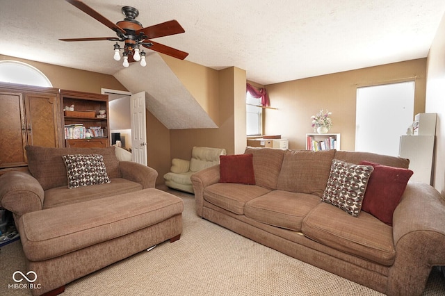 4342 Sequoia Ct, Greenwood, IN 46143 - living area featuring ceiling fan and carpet floors