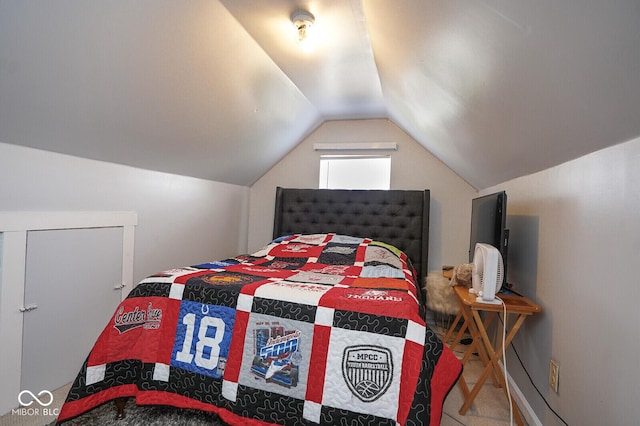 4342 Sequoia Ct, Greenwood, IN 46143 - bedroom with lofted ceiling