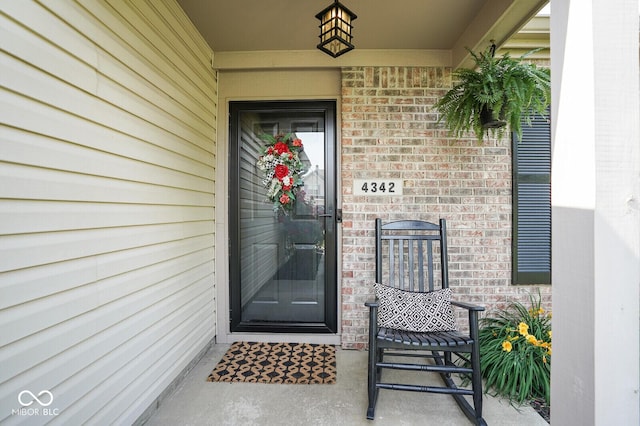 4342 Sequoia Ct, Greenwood, IN 46143 - property entrance featuring brick siding