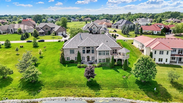 7635 Monte Carlo Way, Indianapolis, IN 46278 - aerial perspective of suburban area