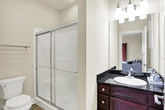 7635 Monte Carlo Way, Indianapolis, IN 46278 - ensuite bathroom with a shower stall and vanity