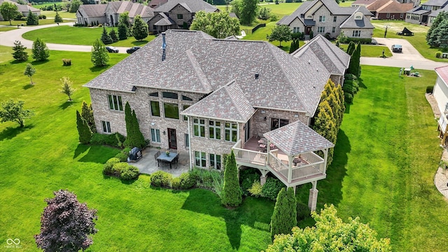 7635 Monte Carlo Way, Indianapolis, IN 46278 - aerial view of residential area