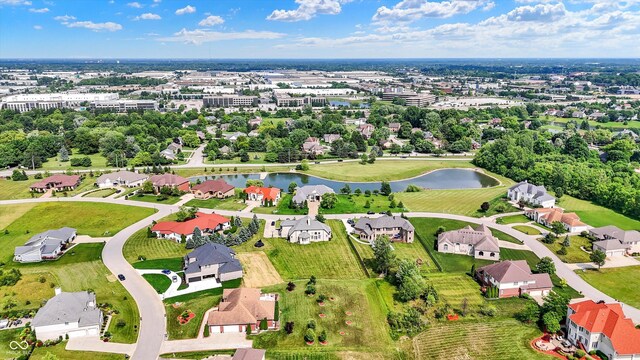7635 Monte Carlo Way, Indianapolis, IN 46278 - drone / aerial view of a large body of water