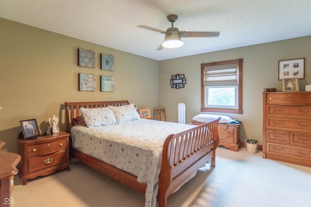 505 Jones Pl, Martinsville, IN 46151 - carpeted bedroom featuring ceiling fan