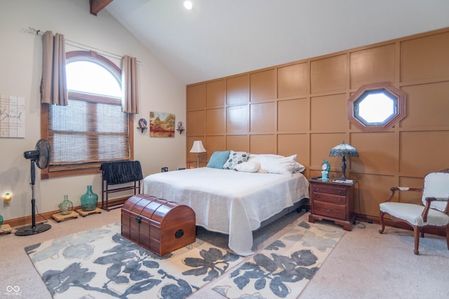 505 Jones Pl, Martinsville, IN 46151 - bedroom with carpet and a decorative wall