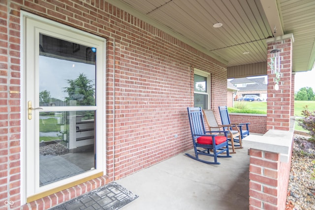 505 Jones Pl, Martinsville, IN 46151 - view of covered porch