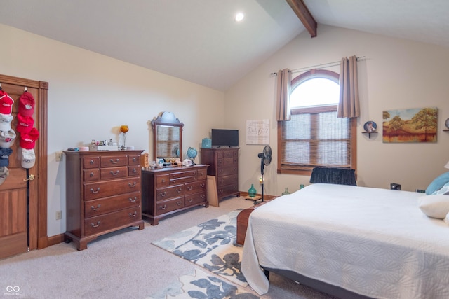 505 Jones Pl, Martinsville, IN 46151 - bedroom featuring light colored carpet, baseboards, and recessed lighting