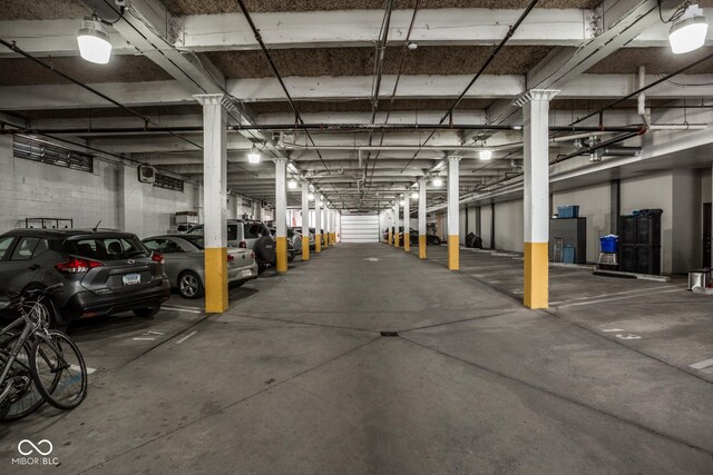 630 N College Ave Unit 409, Indianapolis, IN 46204 - view of parking garage