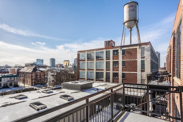630 N College Ave Unit 409, Indianapolis, IN 46204 - balcony with a city view