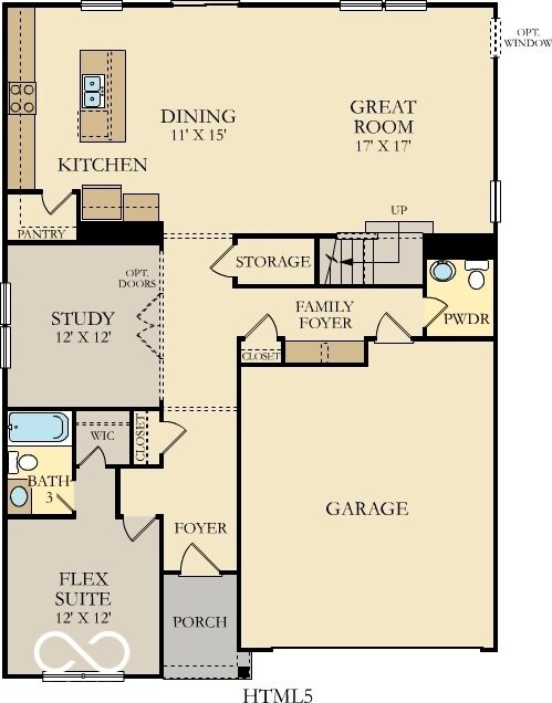 942 Shadow Dr, Danville, IN 46122 - home floor plan