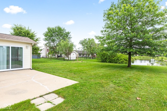 1903 Windy Hill Ln, Indianapolis, IN 46239 - view of yard with a patio area