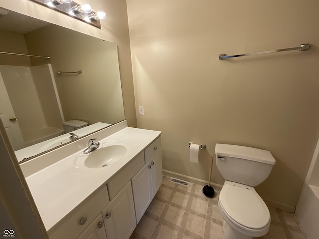 2853 S Walnut Street Pike, Bloomington, IN 47401 - full bath featuring vanity, tub / shower combination, and tile patterned floors