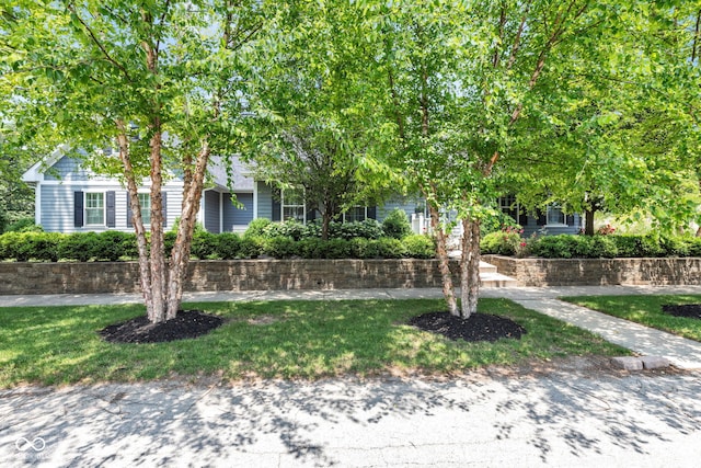 900 W Busby St, Lebanon, IN 46052 - view of property hidden behind natural elements with a front yard