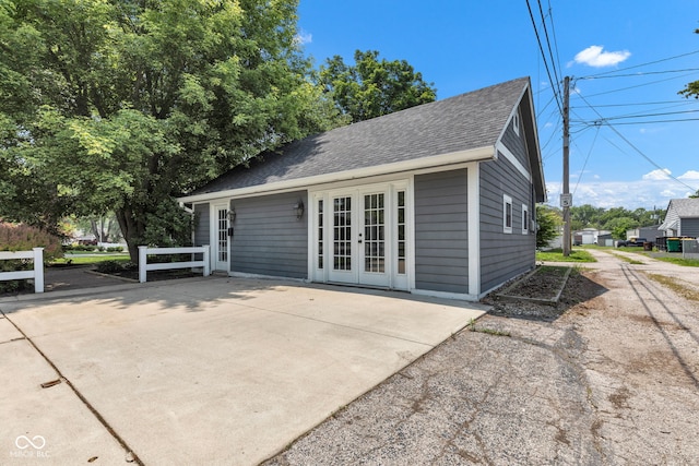 900 W Busby St, Lebanon, IN 46052 - garage with french doors