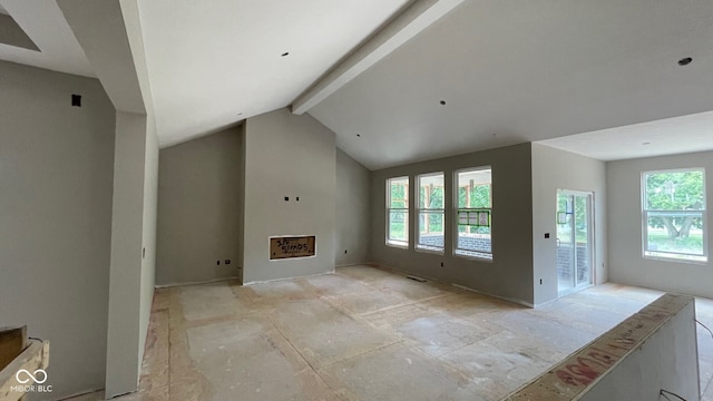 1960 Delp Ct, Avon, IN 46123 - unfurnished living room with healthy amount of natural light