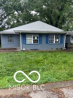 1724-1726 N Somerset Ave, Indianapolis, IN 46222 - view of front of home featuring a front yard