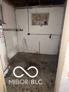1724-1726 N Somerset Ave, Indianapolis, IN 46222 - below grade area with water heater