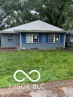 1724-1726 N Somerset Ave, Indianapolis, IN 46222 - view of front facade with a front yard