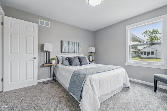 3906 Fletcher Ave, Indianapolis, IN 46203 - carpeted bedroom with baseboards