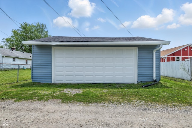 3906 Fletcher Ave, Indianapolis, IN 46203 - view of detached garage