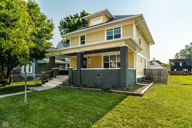 805 N Temple Ave, Indianapolis, IN 46201 - traditional style home featuring a porch