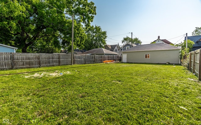 805 N Temple Ave, Indianapolis, IN 46201 - view of fenced backyard