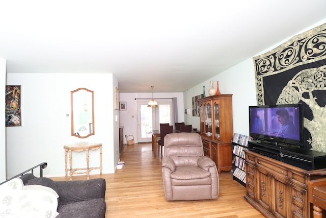 1713 Boca Raton Blvd, Kokomo, IN 46902 - living room featuring light wood-style floors