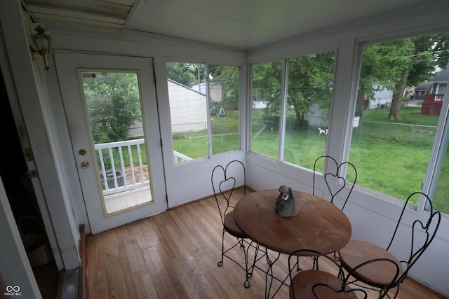1713 Boca Raton Blvd, Kokomo, IN 46902 - sunroom / solarium featuring healthy amount of natural light and wood finished floors