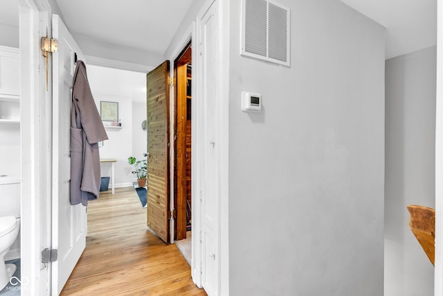 1618 Villa Ave, Indianapolis, IN 46203 - hall featuring light wood-type flooring