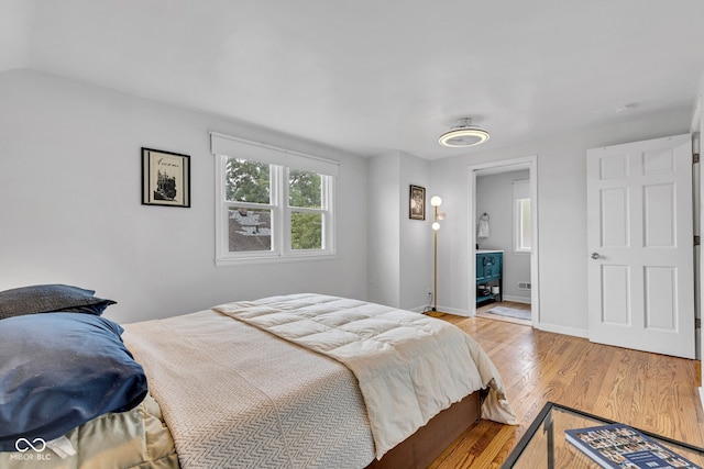 1618 Villa Ave, Indianapolis, IN 46203 - bedroom with light wood finished floors and baseboards