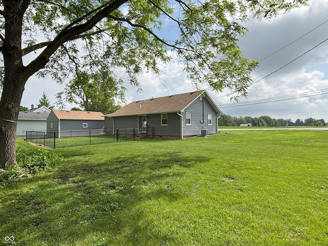260 S 250 W, Greenfield, IN 46140 - view of yard with central AC