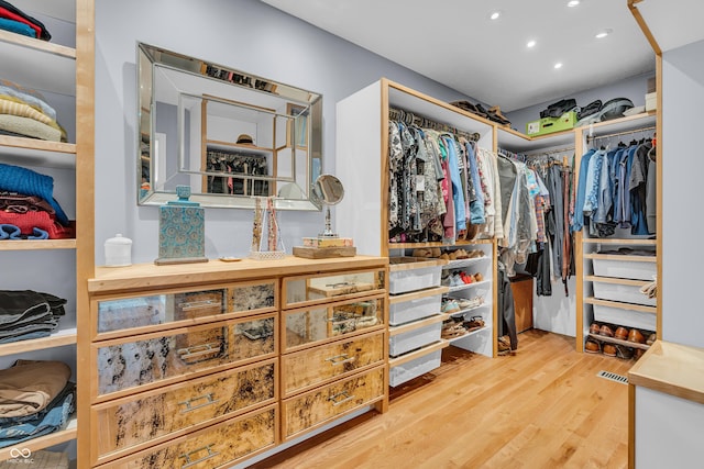 103 Gettysburg, Coatesville, IN 46121 - walk in closet with wood finished floors