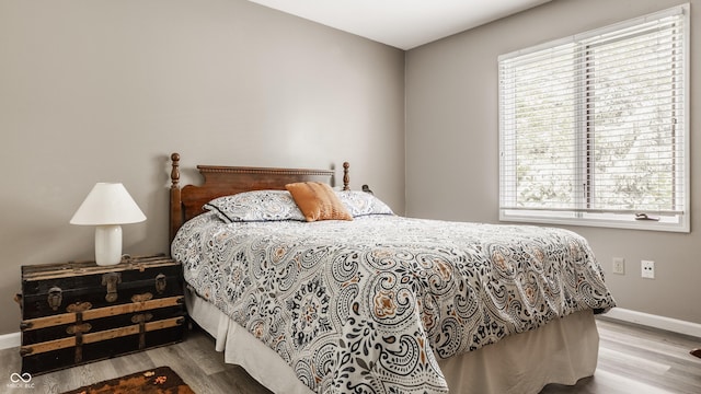 4428 Edinburgh Pt, Indianapolis, IN 46228 - bedroom with wood finished floors and baseboards