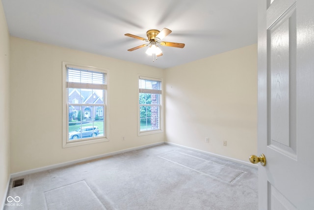 11036 Ravenna Way, Indianapolis, IN 46236 - carpeted empty room featuring a ceiling fan and baseboards