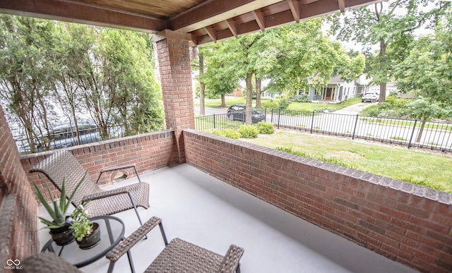 5024 N Kenwood Ave, Indianapolis, IN 46208 - view of patio / terrace