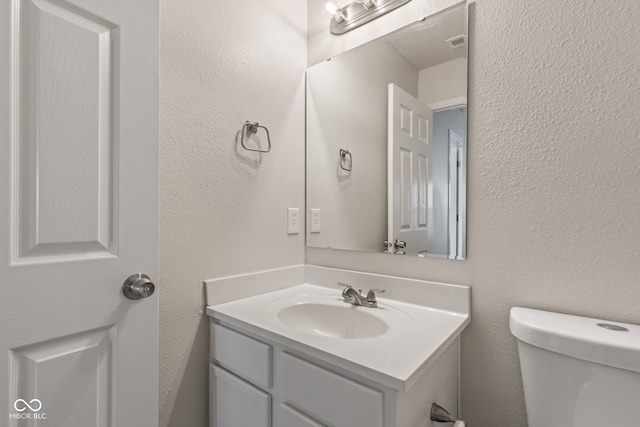 2270 Collins Way, Greenfield, IN 46140 - half bathroom featuring vanity and toilet