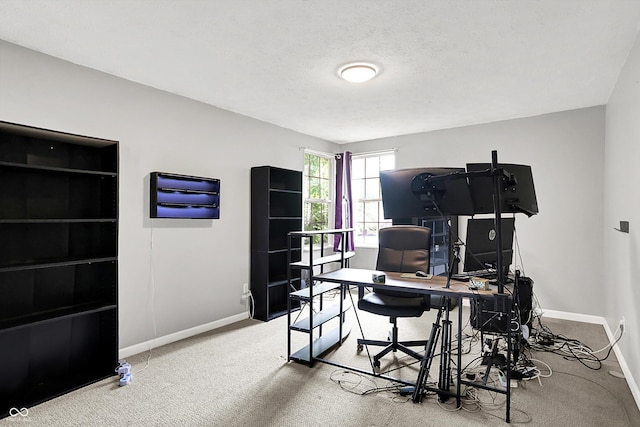 1264 Black Oak Dr, Greenwood, IN 46143 - office space featuring baseboards and carpet floors