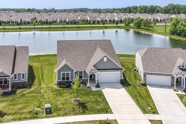 8263 Bryce Blvd, Pendleton, IN 46064 - aerial view of residential area featuring a nearby body of water