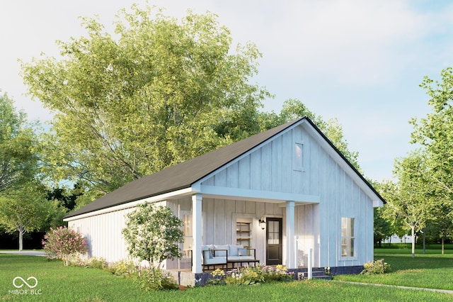 3226 Keystone Lakes Way, Indianapolis, IN 46237 - view of outbuilding featuring covered porch