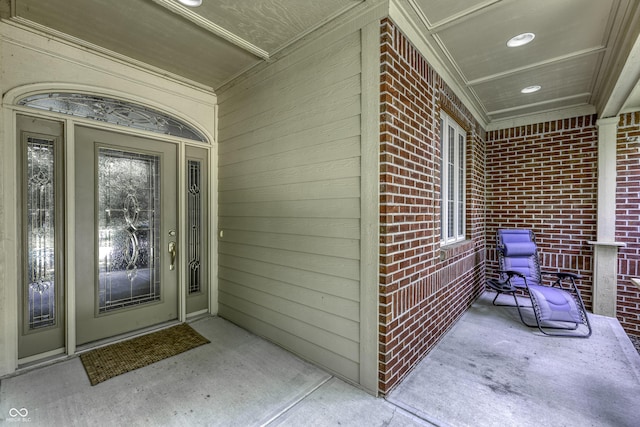 2553 Forest Hills Blvd, Greenwood, IN 46143 - view of exterior entry with brick siding