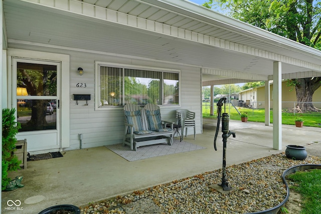 623 Circle Ct, Whiteland, IN 46184 - view of porch