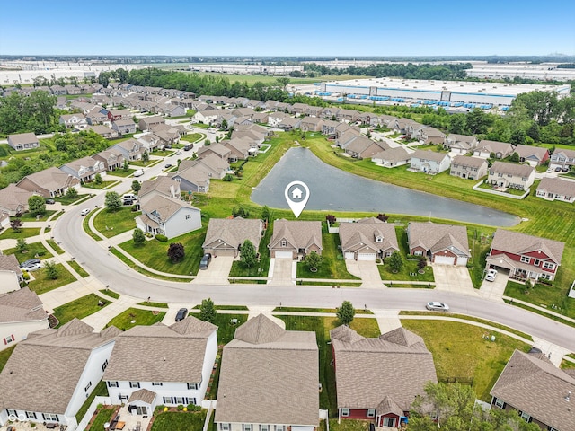 1893 Devonshire Ave, Avon, IN 46123 - view of property location with a large body of water and nearby suburban area