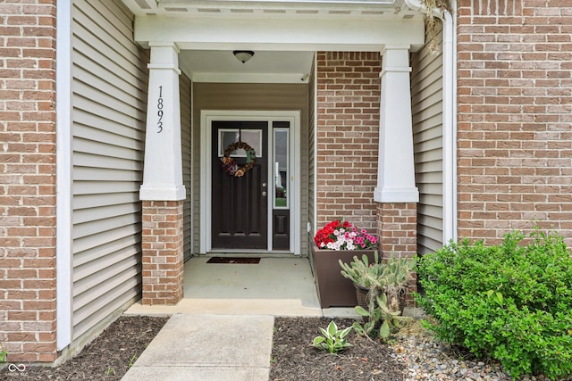 1893 Devonshire Ave, Avon, IN 46123 - view of exterior entry featuring brick siding